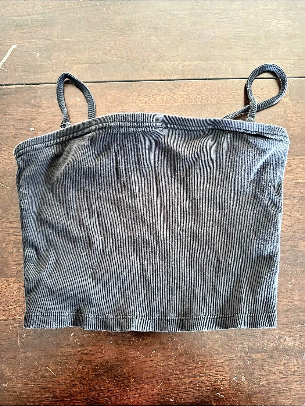 Vans Drew Rib Tube Top Black Size Small